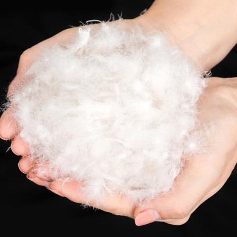 90% czystego białego puchu gęsiego